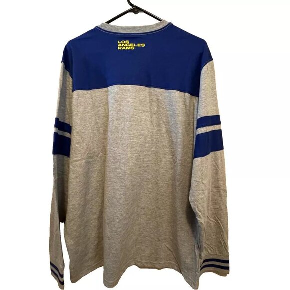 LA RAMS EMBROIDERED LONG SLEEVE SHIRT NFL LOS ANGELES - Picture 5 of 10